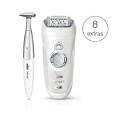 Braun Silk-épil 7 7-561 Wet & Dry epilator with 8 extras incl. Silk-épil 3in1 trimmer. Anwar Store